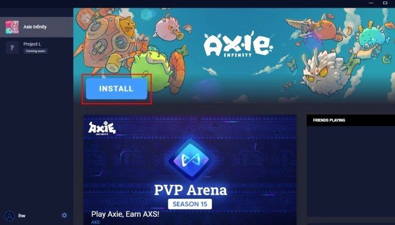 descargar Axie Infinity