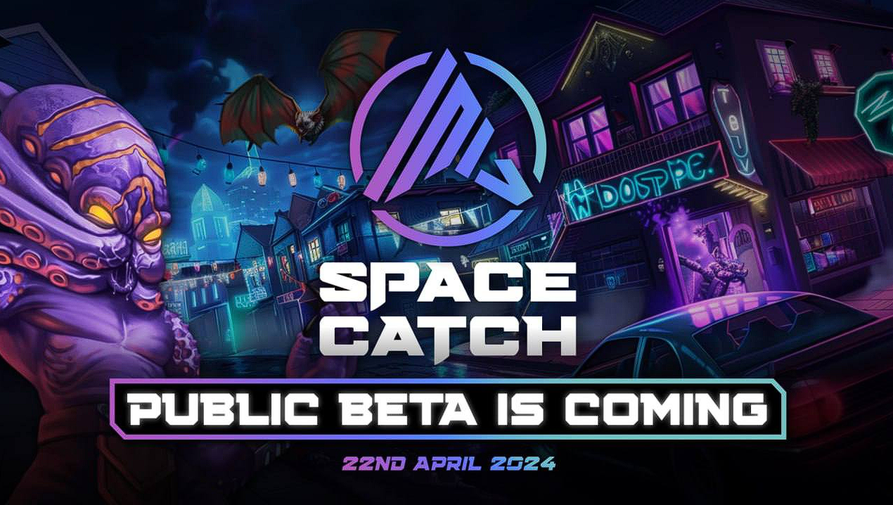 La beta pública de SpaceCatch llegará el 22 de abril de 2024. ¡El mayor evento GameFi de este mes ya está aquí!