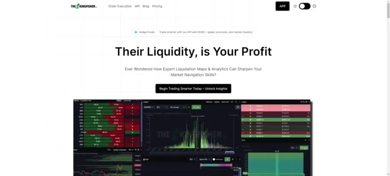 TheKingFisher.io – Haz trading como las ballenas