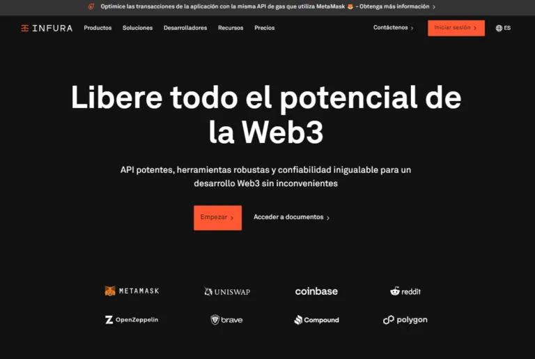 Infura.io: Acceso Instantáneo a Ethereum e IPFS