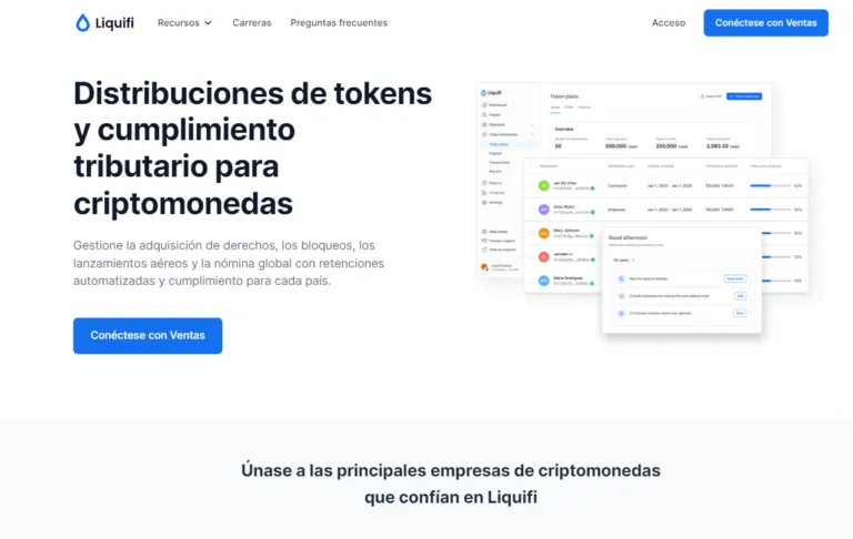 Automatiza Operaciones de Token con Liquifi Finance