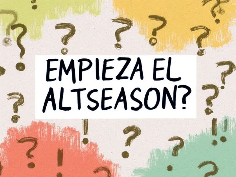 La Altseason Sigue Sin Llegar: Aquí Está Todo lo Que Necesitas Saber