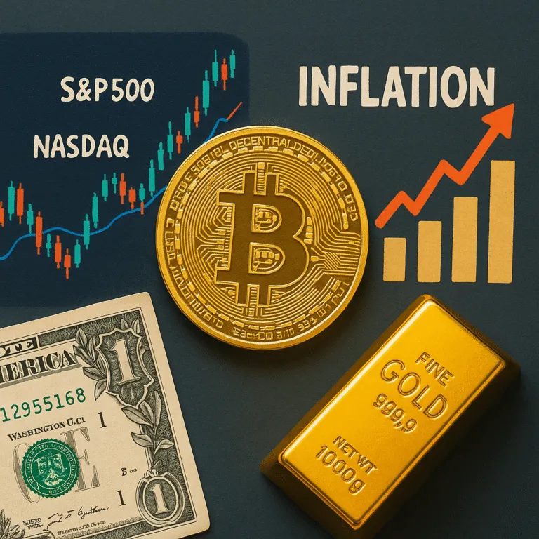 ¿WallStreet, Bitcoin o el Oro?: quién ganó la guerra contra el dólar débil