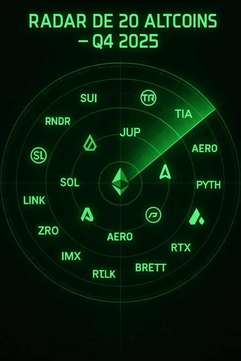El cuatrimestre más salvaje desde 2021: las 20 altcoins a vigilar ahora mismo