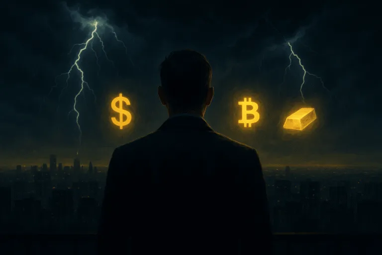 Oro, Bitcoin y Wall Street: la carrera por el refugio en tiempos inciertos