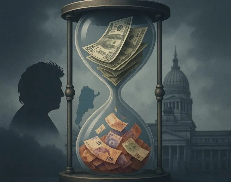 Argentina y Milei en tormenta económica: Incertidumbre y dólar en alza