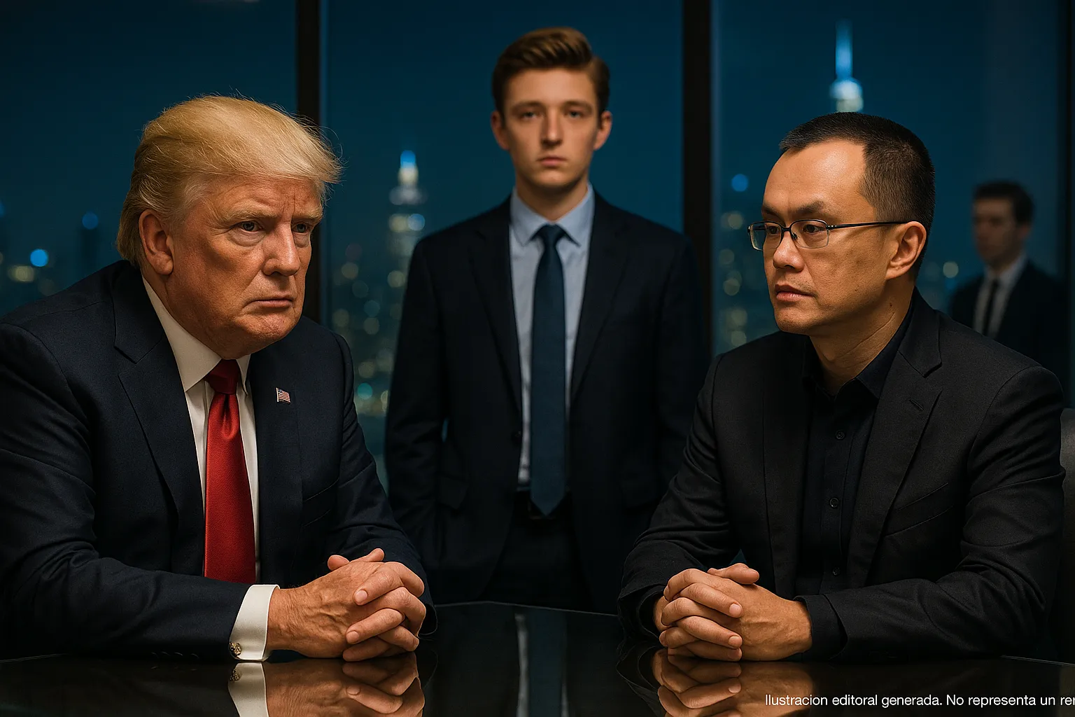 Trump, CZ y Barron: poder y cripto — USD1, MGX y la apuesta por Binance